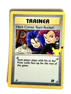Here Comes Team Rocket! 15/82 Holo Celebrations: Classic Collection Pokemon NM - Image 1