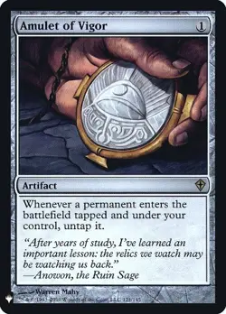 Near Mint x 1 Amulet of Vigor - Foil Mystery Booster / The List - Image 1
