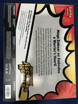 Pokemon Mega Evolution Ascended Heroes Mega Emboar EX Box - Image 2
