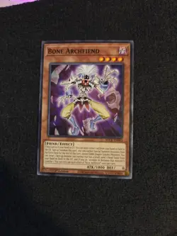 1X NM Bone Archfiend - SDCK-EN003 - Common 1st Edition - Yugioh - Image 1