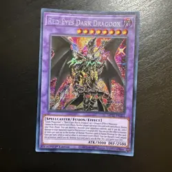 Yu-Gi-Oh! TCG Red-Eyes Dark Dragoon Prismatic Secret Rare MP22 - Image 1