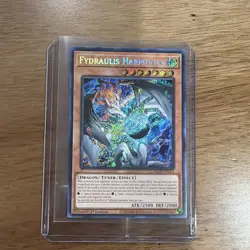 BLZD-EN024 Fydraulis Harmonia Dragon/Tuner Holo 1st Ed Konami Secret Rare YuGiOh - Image 1