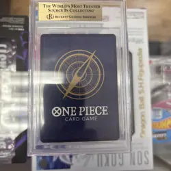 Portgas.D.Ace (SP) OP13 *ERROR* Wanted Poster One Piece English BGS 9.5 Gem Mint - Image 2
