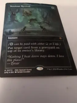 MTG Noxious Revival (Borderless) Special Guests #73 NM Foil Mythic - Image 4