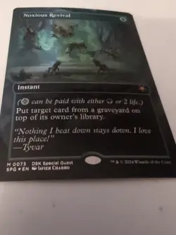 MTG Noxious Revival (Borderless) Special Guests #73 NM Foil Mythic - Image 5