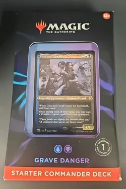 Sealed - MTG - Starter Commander Deck - Grave Danger - Image 1