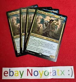 4x NM MTG Bonny Pall, Clearcutter - OTJ - Image 1
