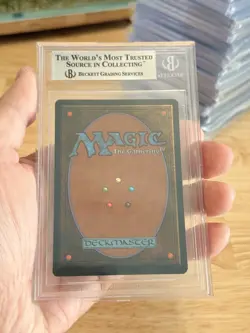 BGS 9 MAGIC THE GATHERING 1994 REVISED TUNDRA DUAL LAND MTG 9 9.5 9 9.5 - Image 2