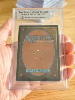 BGS 7.5 MAGIC THE GATHERING 1994 REVISED TROPICAL ISLAND DUAL LAND MTG - Image 2