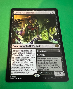 MTG - Grave Researcher - Secrets of Strixhaven - Image 1