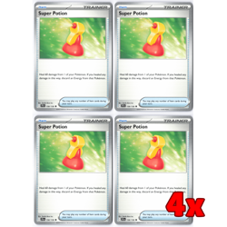 Pokemon TCG 4x Super Potion 158/159 Journey Together Playset NM - Image 1