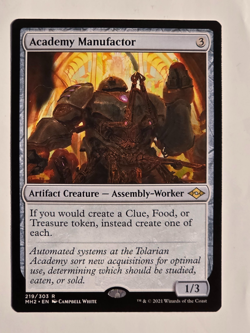 Academy Manufactor R219/303 Regular Non Foil Modern Horizons 2 MTG NM - Image 1