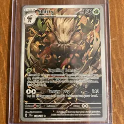 Pokemon TCG Shiftry 163/162 Illustration Rare - Temporal Forces NM/M - Image 1