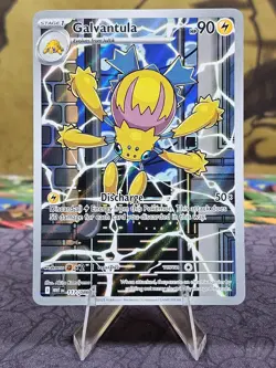 Pokemon TCG Galvantula 117/086 SV: White Flare Illustration Rare Holo Card NM - Image 1