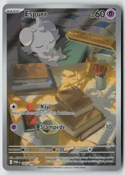 Espurr 095/088 Holo Illustration Rare Perfect Order Pokemon Near Mint - Image 1