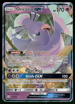 Oricorio GX 95/236 Ultra Rare Holo NM Pokemon SM - Cosmic Eclipse - Image 1