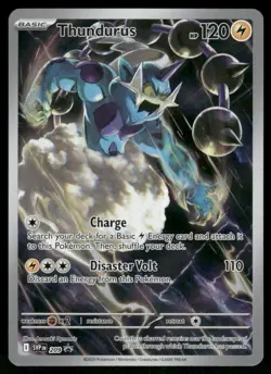 2023 Thundurus - 209 Promo Holo NM SV: Scarlet & Violet Promo Cards Pokemon - Image 1