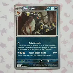 Umbreon 059/131 NM Prismatic Evolutions MASTER BALL Holo Pokemon - Image 1
