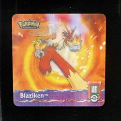 Artbox Pokemon Advanced Action Flipz (2003) AF02 Torchic Combusken Blaziken LP - Image 1