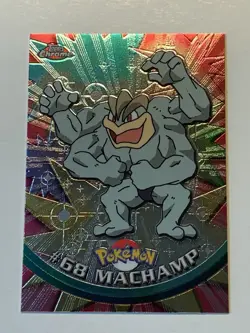 2000 Topps Chrome Pokemon Series 1 #68 Machamp (B) FREE Combined Shipping - Image 1