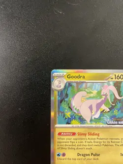 Goodra Chaos Rising Pre-Release - Stamped Promo Foil Pokemon Card 077 - Image 3