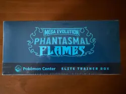 Mega Evolution Phantasmal Flames • Pokemon Center Elite Trainer Box • SEALED - Image 3