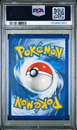 2011 POKEMON B&W #113 FULL ART/RESHIRAM PSA 9 - Image 2