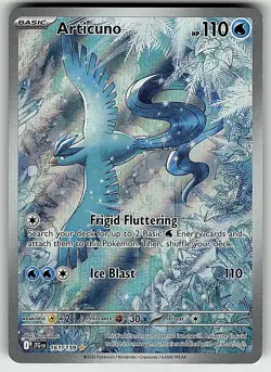 Pokemon TCG Articuno 161/159 Sv09: Journey Together Illustration Rare Holo - Image 1