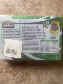 Pokemon 2009 World Championships Deck Luxdrill Beedrill Stephen Silvestro Signed - Image 2