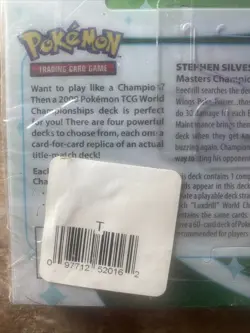 Pokemon 2009 World Championships Deck Luxdrill Beedrill Stephen Silvestro Signed - Image 5