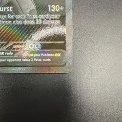 Zekrom EX 230 HP Black White Rare Holo Pokemon TCG Sv: Black Bolt 172/086 - Image 2