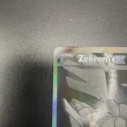 Zekrom EX 230 HP Black White Rare Holo Pokemon TCG Sv: Black Bolt 172/086 - Image 4