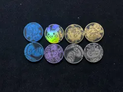 2025 Pokemon S-Chinese 151 Pikachu Meowth Koffing Ekans Coin Lot*8 VT30 - Image 1