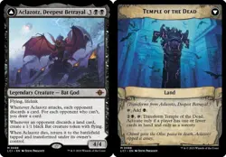 [1x] Aclazotz, Deepest Betrayal // Temple of the Dead - Foil Near Mint, English - Image 1