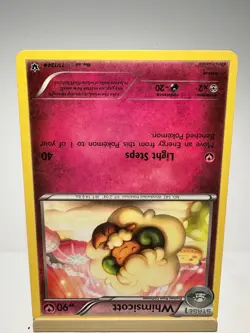 Whimsicott 71/124 Uncommon Fates Collide Pokemon Lightly Played - Image 2