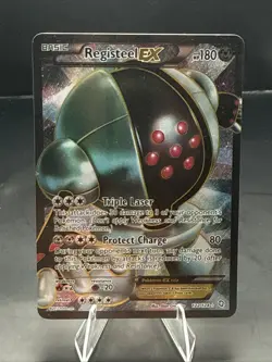 Pokemon Registeel EX (122 Full Art) Ultra Rare Dragons Exalted 122/124 MP - Image 2