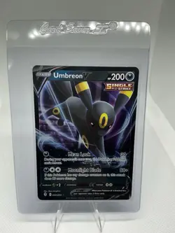 Pokemon Umbreon V 094/203 Evolving Skies Ultra Rare Holo Single Strike 200 HP - Image 3