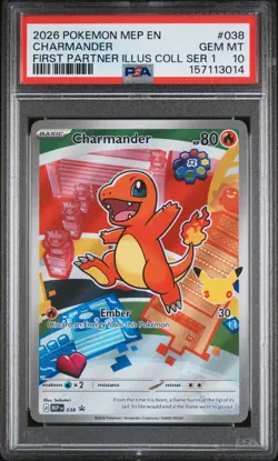 Charmander 038 + Squirtle 039 + Bulbasaur 037 - Pokemon First Partner PSA 10 - Image 3