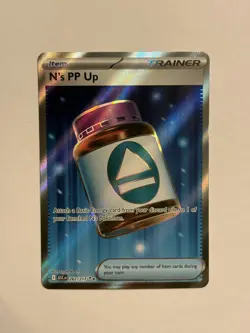 N's PP Up 262/217 Me: Ascended Heroes Holo Pokemon TCG NM Ultra Rare - Image 1