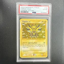 Pokemon Zapdos Supreme Victors Secret Rare Holo 150/147 PSA 6 2009 - Image 1