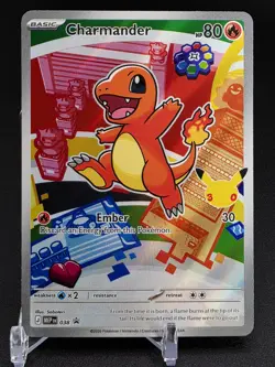 Pokemon First Partner Illustration Rare Kanto Trio Bulbasaur Charmander Squirtle - Image 2