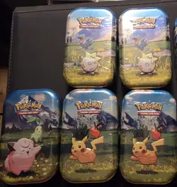 Pokemon Ascended Heroes Mini Tin Lot Set of 4 Brand New Factory Sealed QTY - Image 1