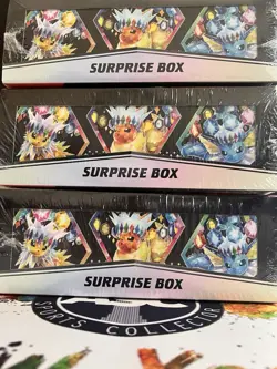 (3) Pokemon TCG Prismatic Evolutions Surprise Box Factory-New & Sealed-Lot of 3 - Image 1
