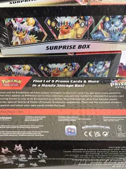 (3) Pokemon TCG Prismatic Evolutions Surprise Box Factory-New & Sealed-Lot of 3 - Image 3