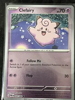Pokemon TCG Clefairy 30/88 Perfect Order Reverse Holo NM - Image 1