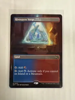 Riverpyre Verge NM BORDERLESS MTG! Aetherdrift - Image 1