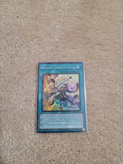 1x Radiant Typhoon Vision - RA05-EN075 - Secret Rare Yugioh TCG 1st Ed. NM - Image 1