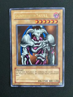 Yugioh - Summoned Skull - MRD-003 - Unlimited - MP - Image 1