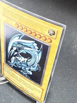 Portuguese Blue-Eyes White Dragon Sdk-001 DIK-P001 Ultra LP 1st edition error - Image 3