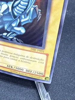 Portuguese Blue-Eyes White Dragon Sdk-001 DIK-P001 Ultra LP 1st edition error - Image 5
